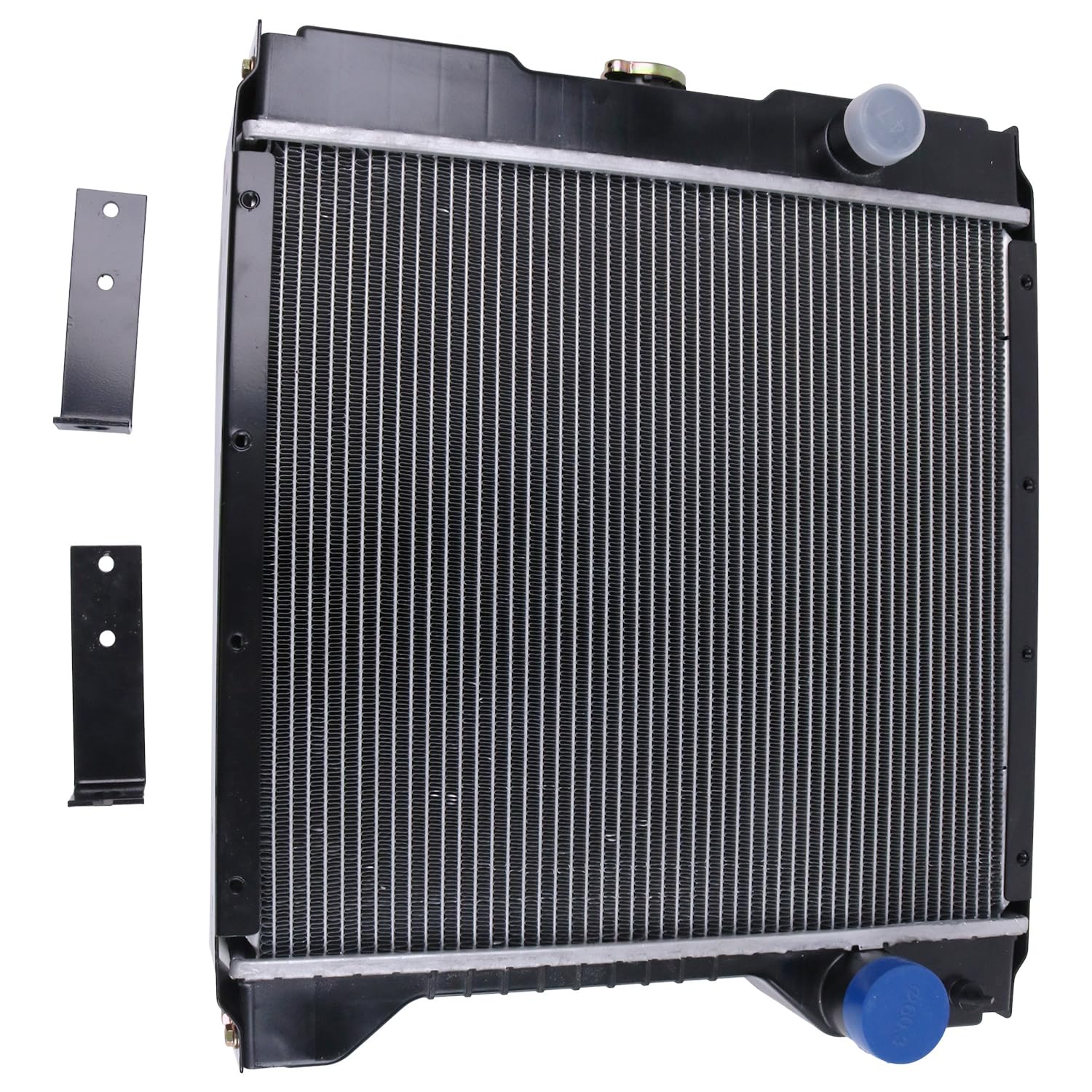 Photo 1 of WQSING Radiator 1347609C1 Compatible with Case 1840 1845C 1A12192 301877A2 Skid Steer Loader 3 Row Core