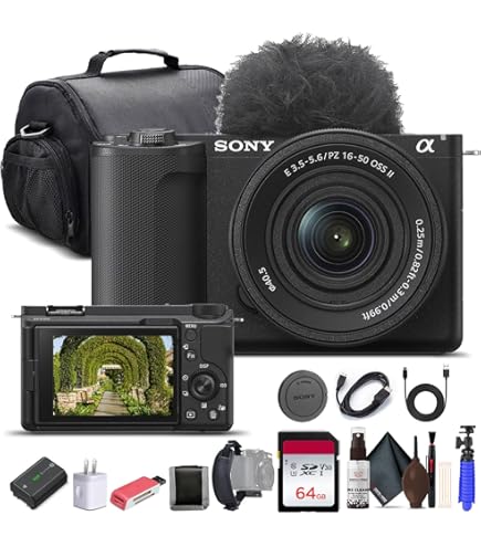 Amazon.com : Sony ZV-E10 II Mirrorless Vlogging Camera Kit with 16