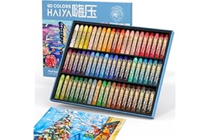 Paul Rubens Oil Pastels Set - 60 Vibrant Colors, Ultra-Soft and Creamy Texture, Easy to Blend for Artists and Beginners - Bul