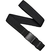 Arcade Belts A2 Slim Adventure Stretch Belt | Unisex, for men and women, performance stretch webbing, metal free buckle, adjustable, casual, hiking, travel, work, athletic