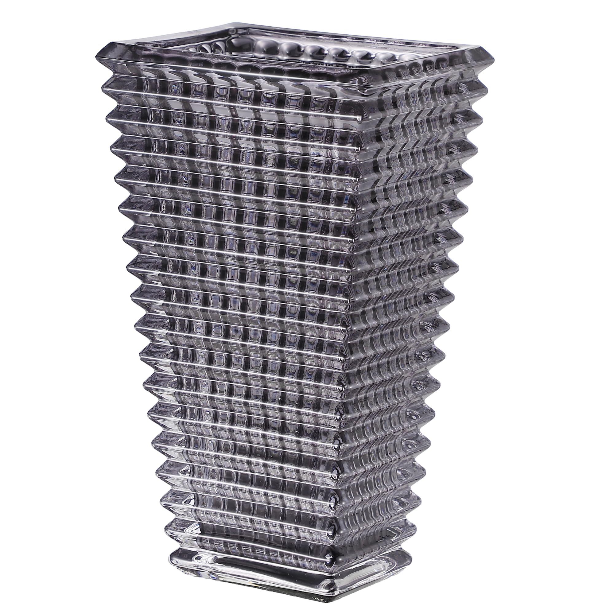 Mua Crystal Vase, Black Glass Vase, Heavy Duty Glass Vase, Vases for