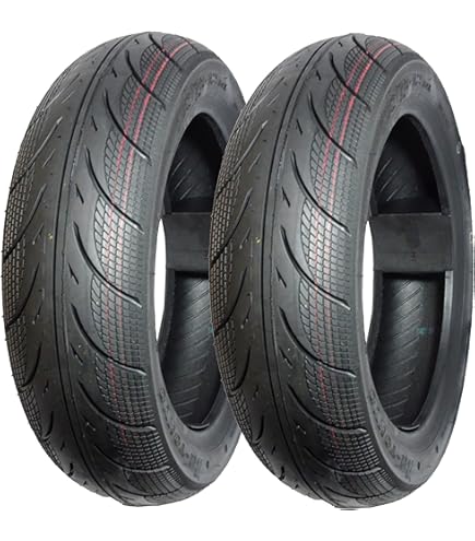 Vee Rubber 120/70-12 130/70-12 前後タイヤセット Amazon.com: Universal Parts 154-117 Vee Rubber 120/70-12