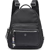 Calvin Klein Caius Organizational Backpack, Black/Silver, One Size