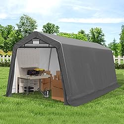 COVERONICS 8' x 14' Outdoor Storage Shed - Heavy
