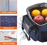 Lifewit Lunch Bag 9L Insulated Cooler Tote Dark Blue 12 Cans view 5