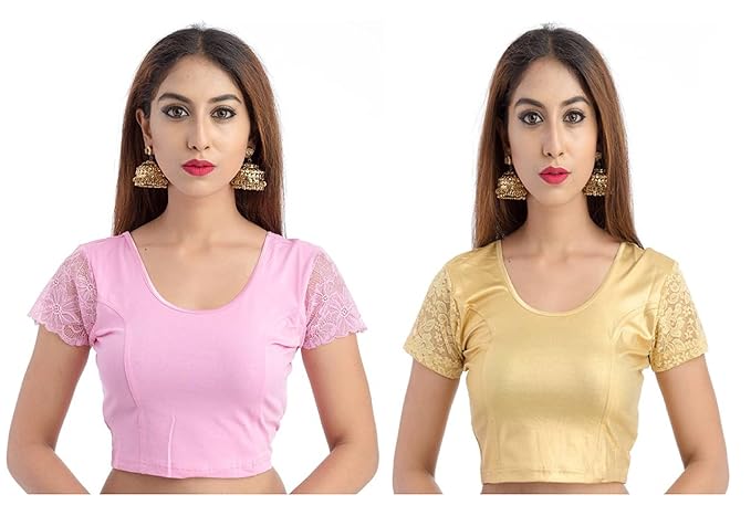 Cotton Bustier Saree Blouse
