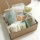 Get Well Soon Gift Basket- Relaxation, Birthday,Mothers gift/Self Care Package, After Surgery, Sympathy Gift for Loss of Loved One, Thinking of You Set, Grief/Comfort/Miscarriage for Women(Sage Green)