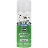 Varathane Outdoor Spar Satin Urethane Spray | Water-Based, Exterior Doors, Furniture, Trim &amp; Railings, UV &amp; Weather Resistance, 11.25 Oz