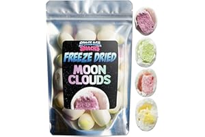 Premium Freeze Dried Hi Chews - Moon Clouds Freeze Dried Candy Shipped in Box for Extra Protection - Space Age Snacks Freeze Dry Candy Freetles for All Ages (4 Ounce)