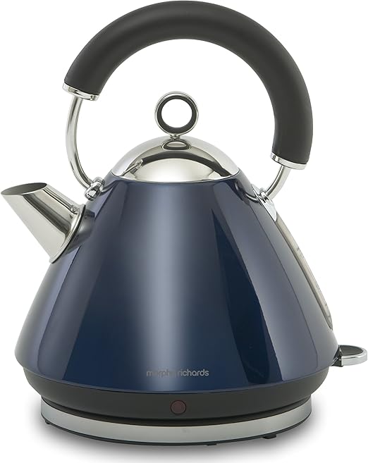 Morphy Richards Accents 43770 Pyramid Kettle, Blue Amazon.co.uk