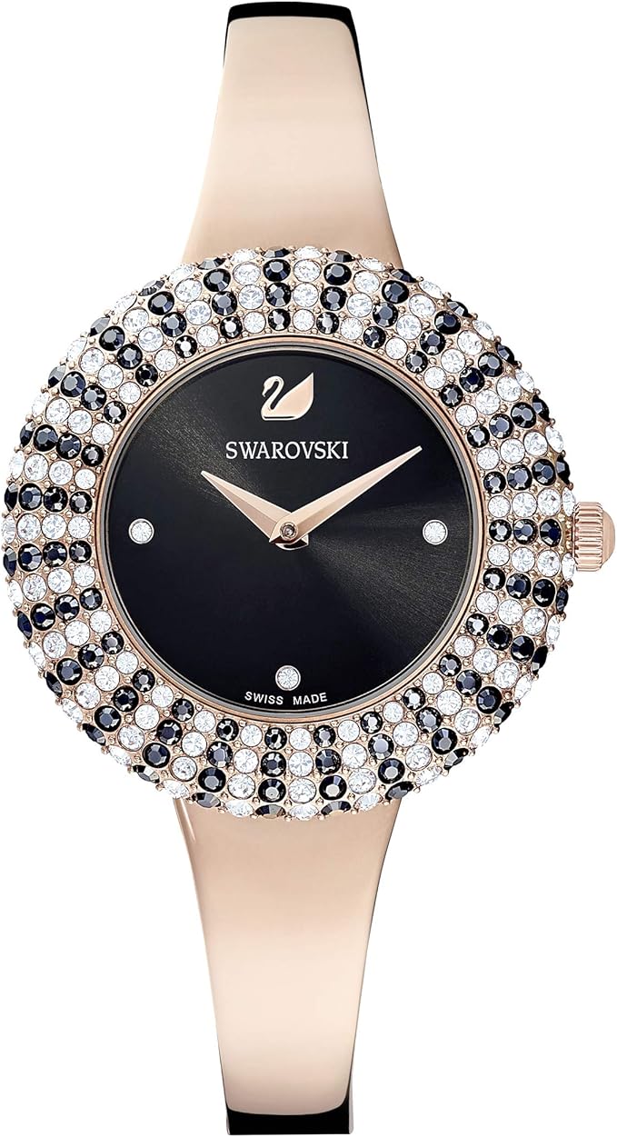Swarovski Womens Analogue Classic Quartz Watch with Stainless Steel
