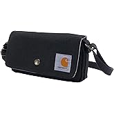 Carhartt Crossbody Horizontal Bag, Carries as a Crossbody, Clutch or Waist Pack with Removable Strap
