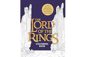 The Lord of the Rings Movie Trilogy Colouring Book: Official and Authorised