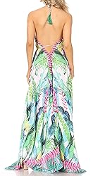 Sakkas 1817 - Lizi Womens Maxi High-low Halter