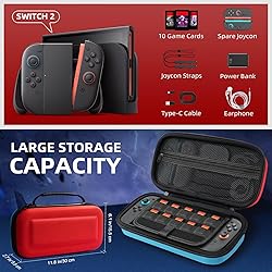 TiMOVO Carrying Case for Nintendo Switch 2