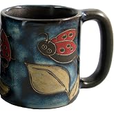 Mara Stoneware Mug - Lady Bug - 16 oz