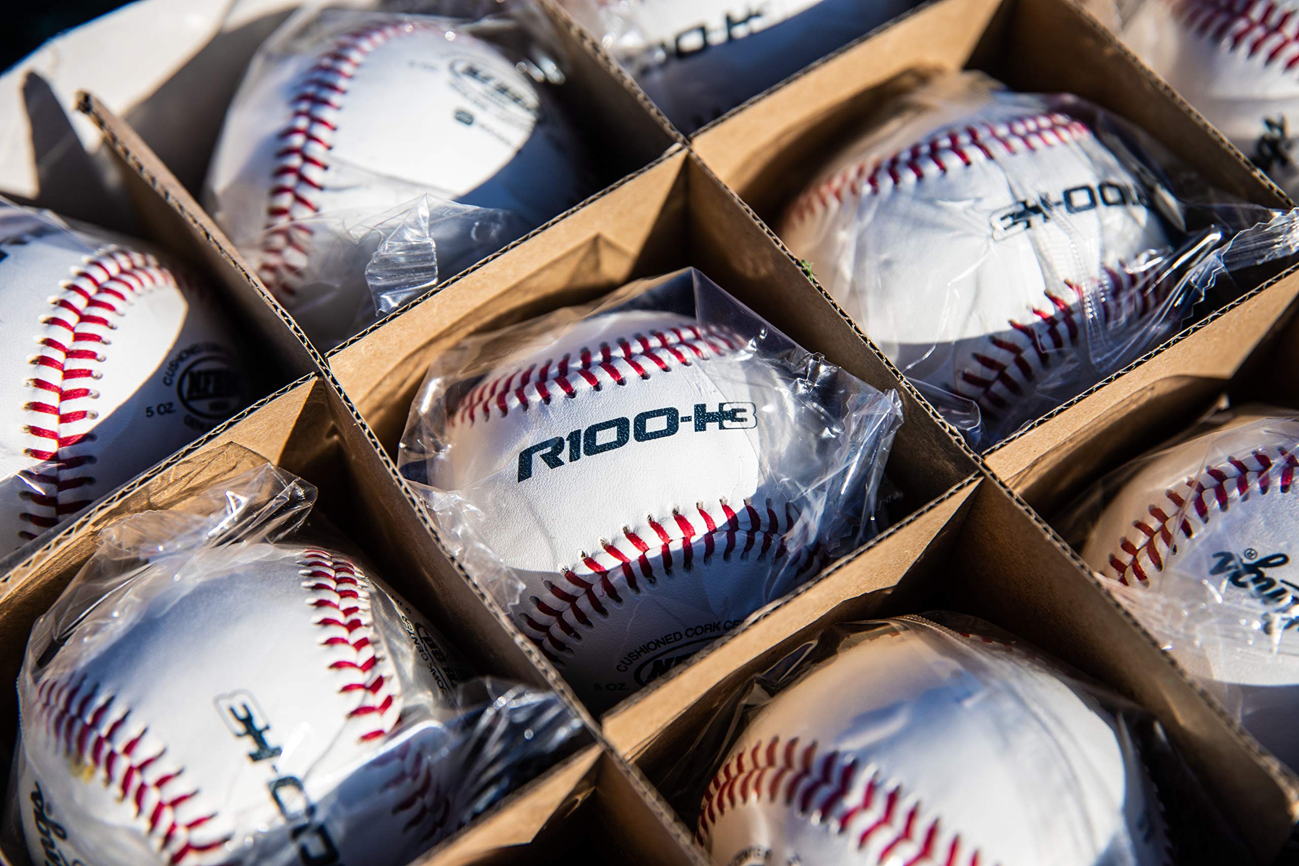 Rawlings | NFHS NOCSAE High School Baseballs | 12 Count | R100-H1 / R100-H2 / R100-H3 / RNF Options