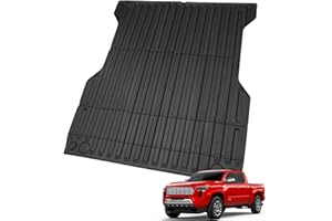 ALWBETHE Truck Bed Mat for Toyota 2024 2025 2026 Tacoma 5FT Bed, All Weather Bed Liner for Tacoma 2026 2025 2024, Anti-Slip Trunk Mat Custom Fit Cargo Carpet Tacoma Accessories (2024-2026 Tacoma, 5FT Bed)