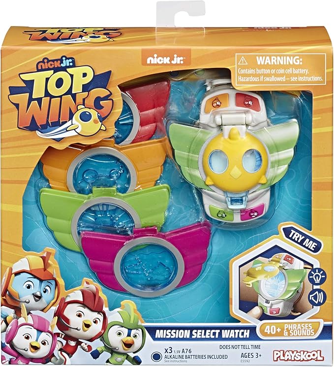 Top Wing Electronic Watch and Characters Wings Children's Toy