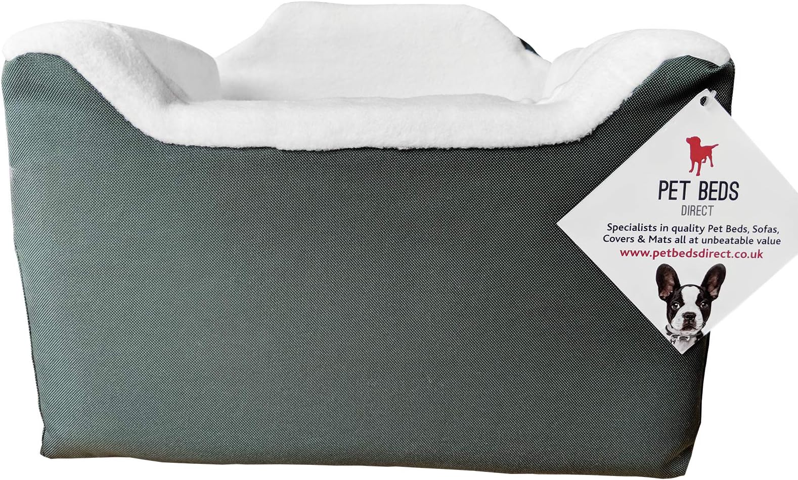 Dog Puppy Pet Soft Car Booster Safety Seat Travel Safe, in Small & Medium, 6 Available Colours (Medium (32 x 55 x 55cm), Green)