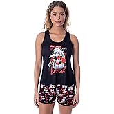 DC Comics Women's Harley Quinn Pajamas It's Good To Bad Racerback Tank Shirt And Shorts Pajama Set