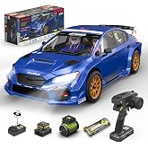 RIAARIO 1/10 Brushless RC Rally Car, 40+ MPH, 4WD, Carbon Fiber RTR | 3S-ready rally platform with an 80A ESC, gyro-assisted control, metal drivetrain, and adjustable suspension