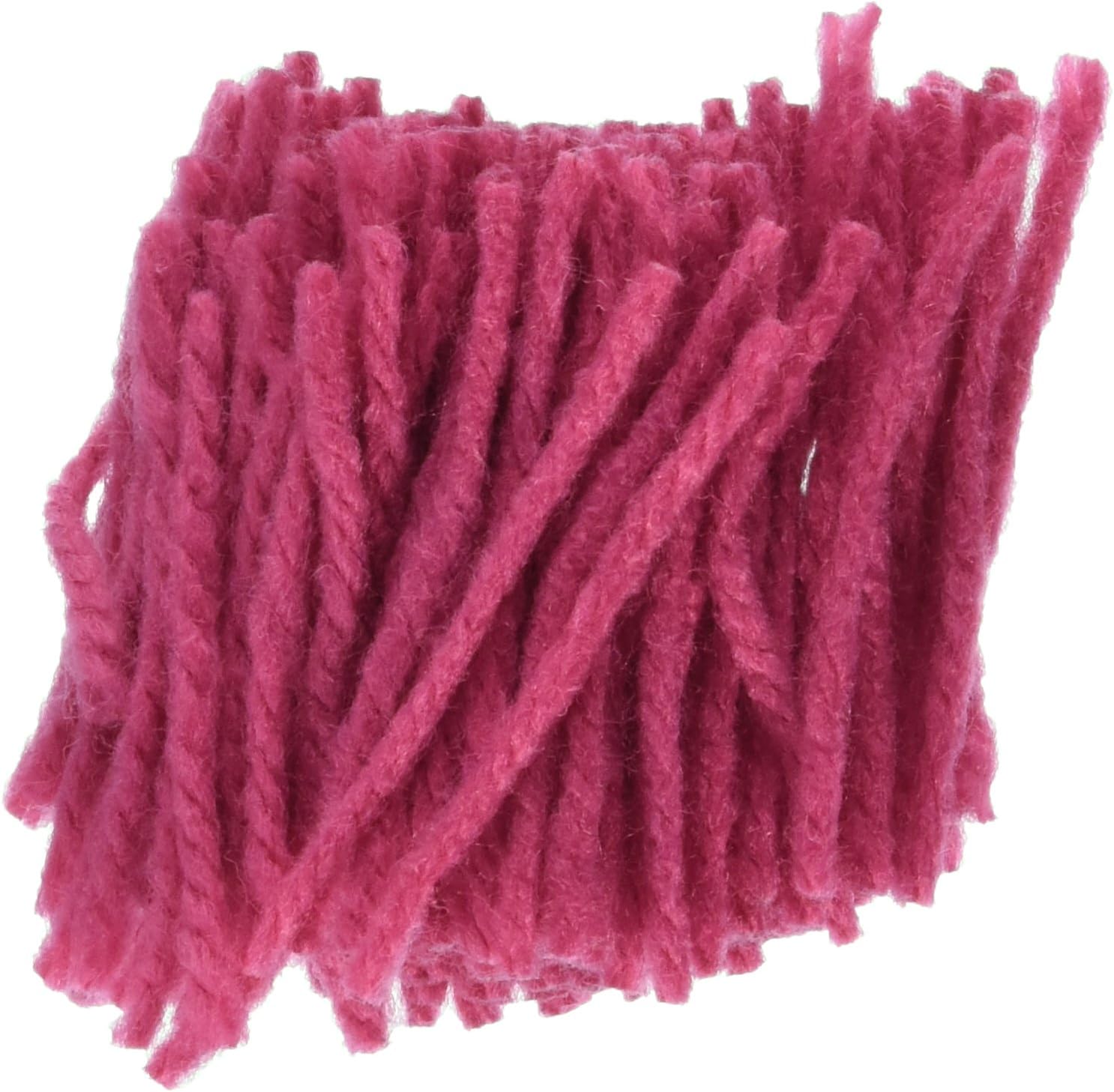 M C G Textiles Latch Hook Rug Yarn, Dark Pink