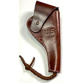 WWI US Army M1917 .45 Colt Pistol Revolver Holster/S&amp;W 1917 .45 ACP Revolver/Leather U.S. M2 WWI Holster