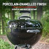 Weber Bar-B-Kettle Charcoal Barbecue 47 cm with Stand and Wheels view 5