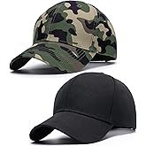 spxkd Structured Baseball Hats for Men Women Breathable Washed Cotton Baseball Caps Adjustable Golf Dad Hat for Wide Occasion