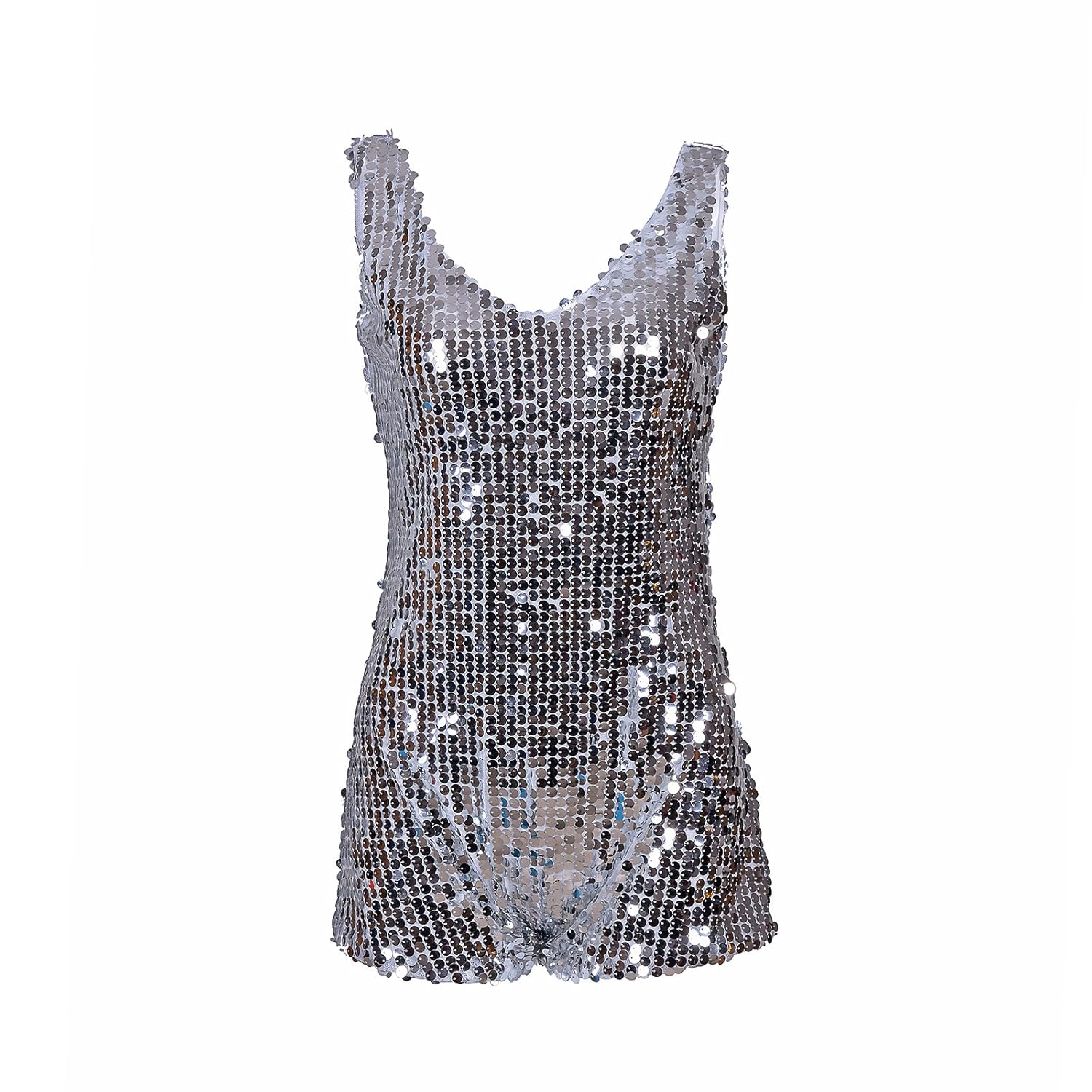 one piece sequin jumpsuit