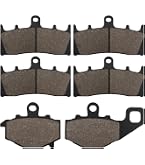 Amazon.com: NICHE Brake Pad Set for Kawasaki Ninja ZX6R ZX9R
