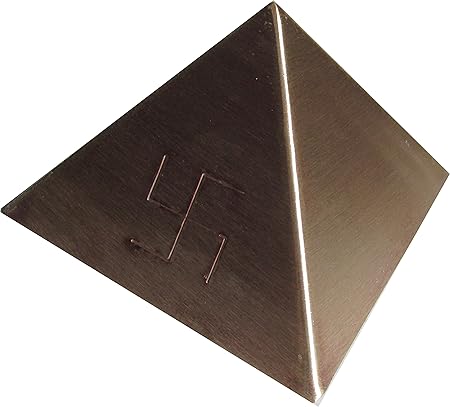 Plusvalue Copper Pyramid Dome 3.5 Inch - Powerful Vastu Products & Remedies For Home