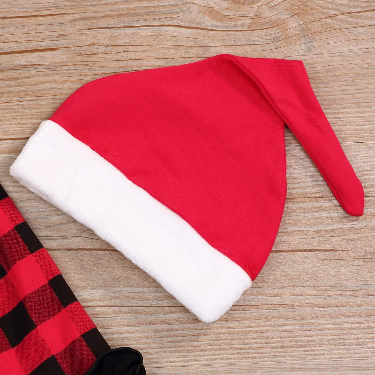 Newborn Baby boy Girl My First Christmas Sleeping Bag with hat Sleeper Nightgown Pajama Set Coming Home Outfit (Black&Red, 0-6 Months): Clothing