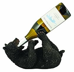 True Frisky Cub Polyresin Wine Bottle Holder