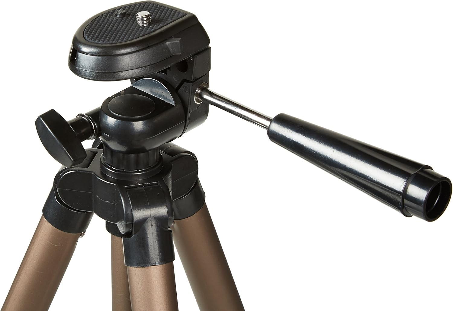 Basics Lightweight Camera Mount Tripod Stand With Bag - 16.5 - 50 Inches : Camera & Photo