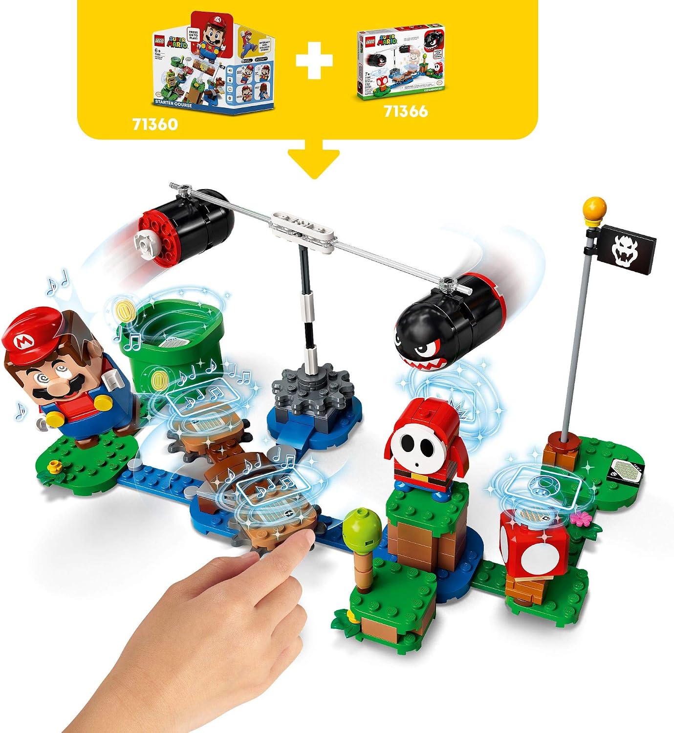 LEGO 71366 Super Mario Boomer Bill Barrage Expansion Set Buildable Game, Multicolor, Medium - Image 3