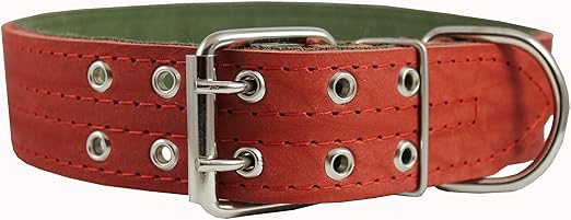 great dane leather collar