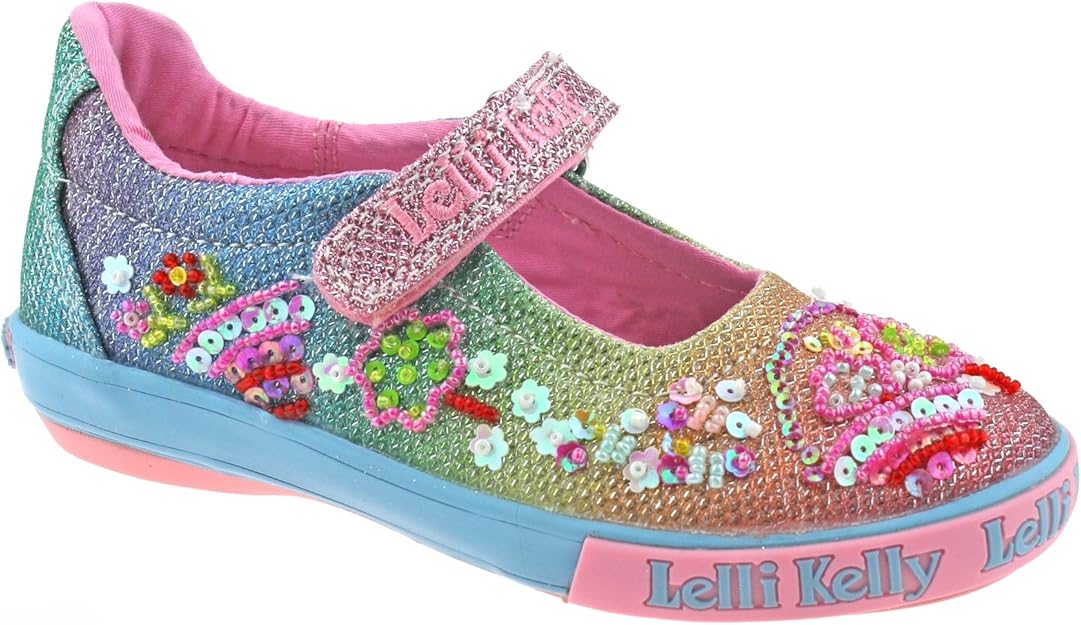 lelli kelly rainbow shoes