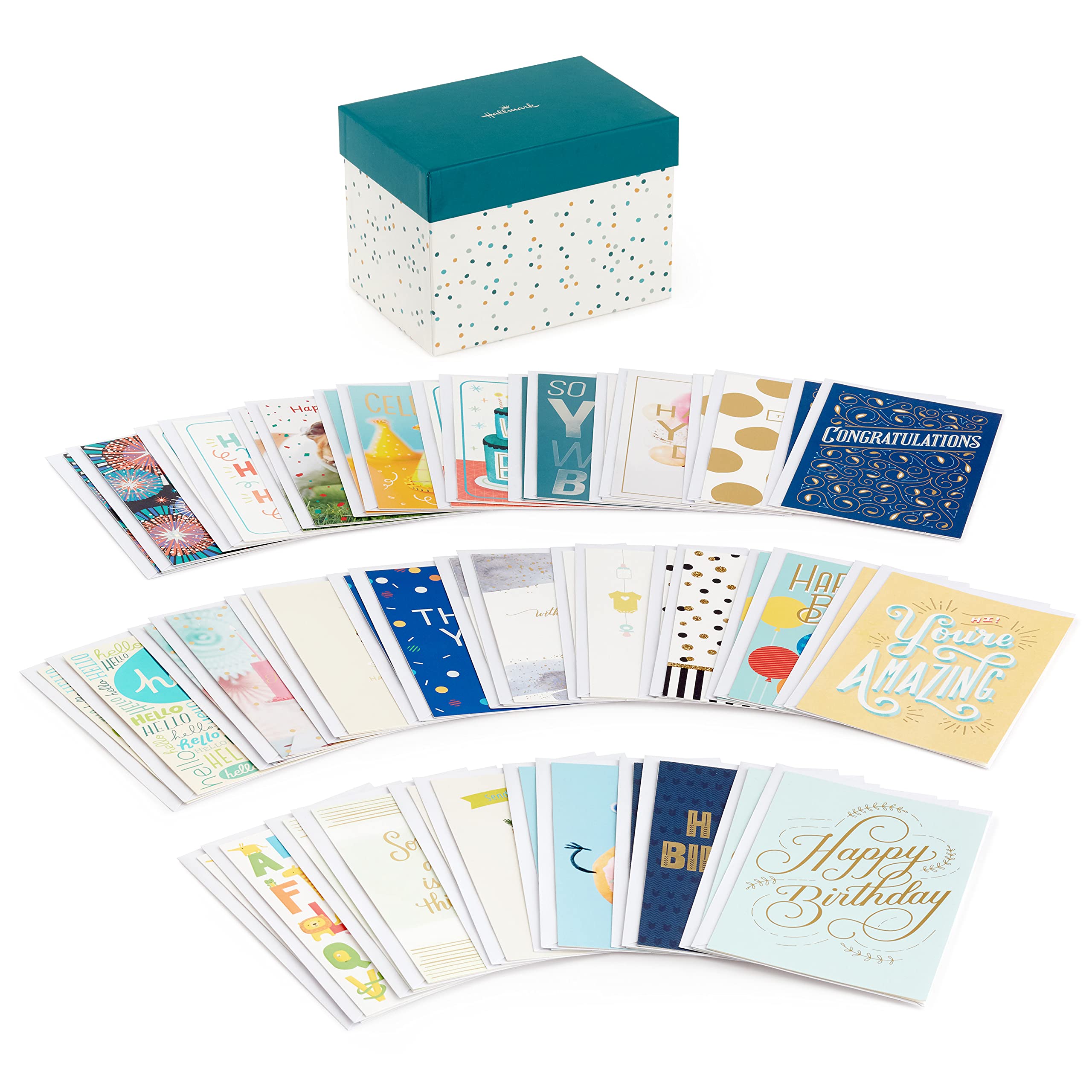 Mua All Occasion Cards Assortment—48 Cards and Envelopes with Card