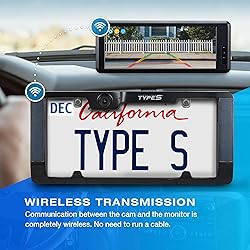 Type S | Vehicle Wireless Backup Camera License