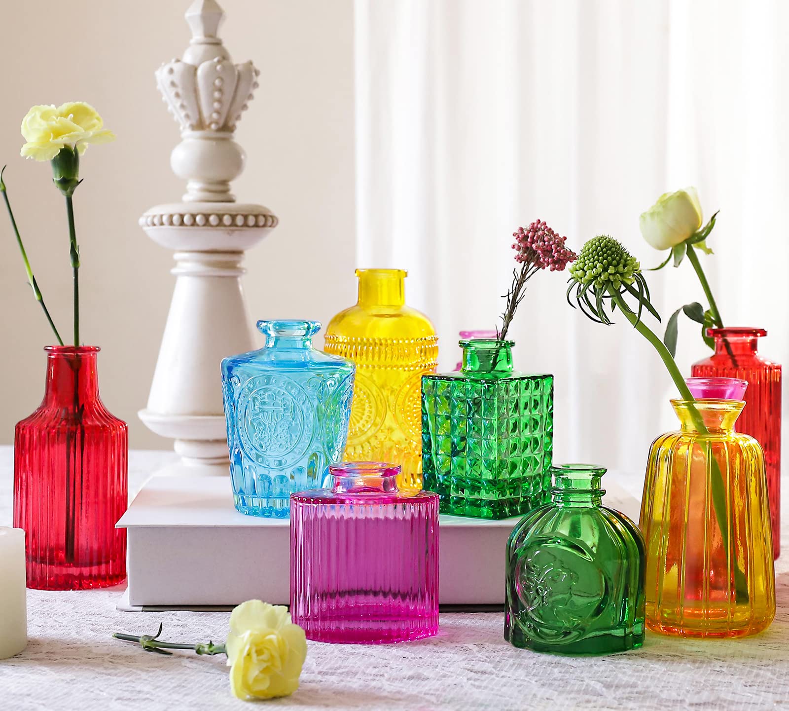 Color Bud Vases