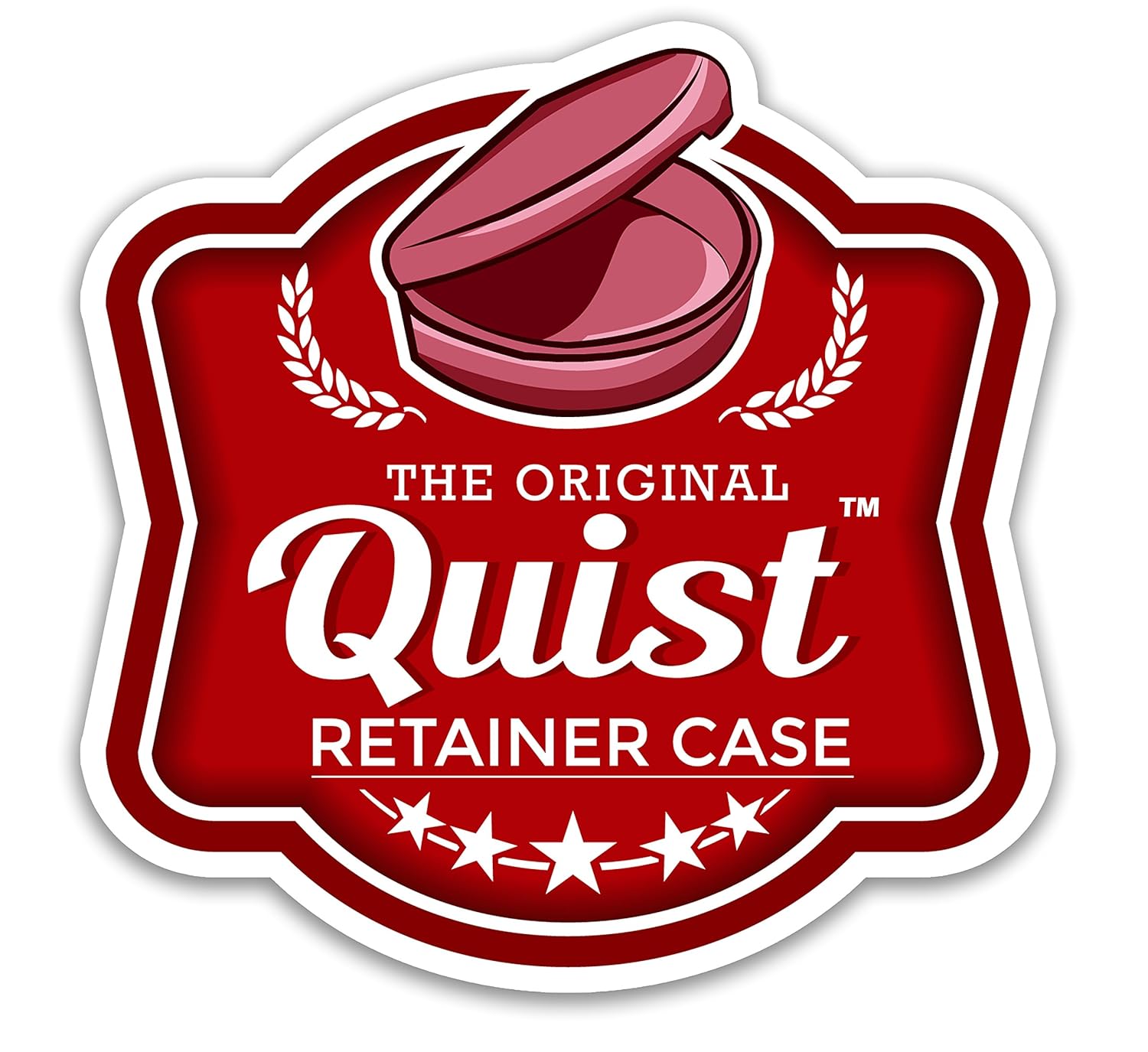 QUIST (TM) Solid Orthodontic Retainer Case (Grey) : Beauty