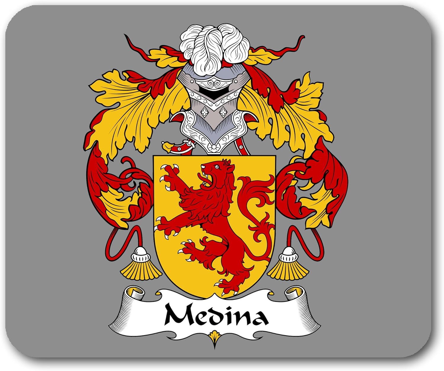 Amazon Com Medina Coat Of Arms Mousepad Office Products