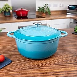 Cast Iron Dutch Oven with Lid – Non-Stick