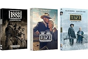 Yellowstone 1923 and 1883: A Yellowstone Origin Story DVD Collection - 1883 (Season One) & 1923 (Seasons One and Two)