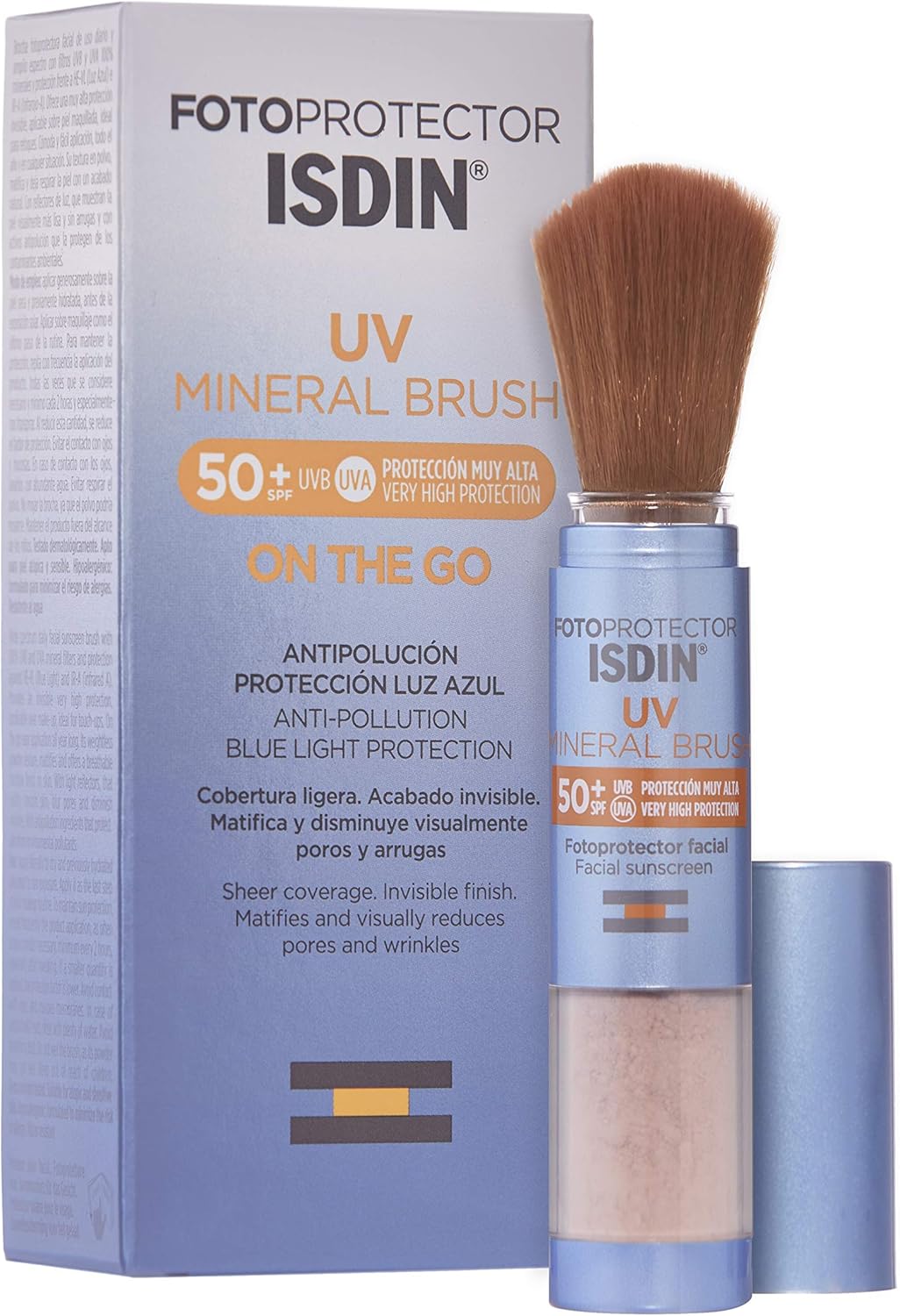 Isdin Fotoprotector UV Mineral Brush On the Go SPF 50+, 2 g Amazon.co