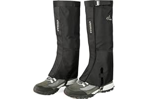Unigear Leg Gaiters, 1000D Fabric Waterproof Boot Gaiters for Hiking Walking Climbing Hunting Skiing