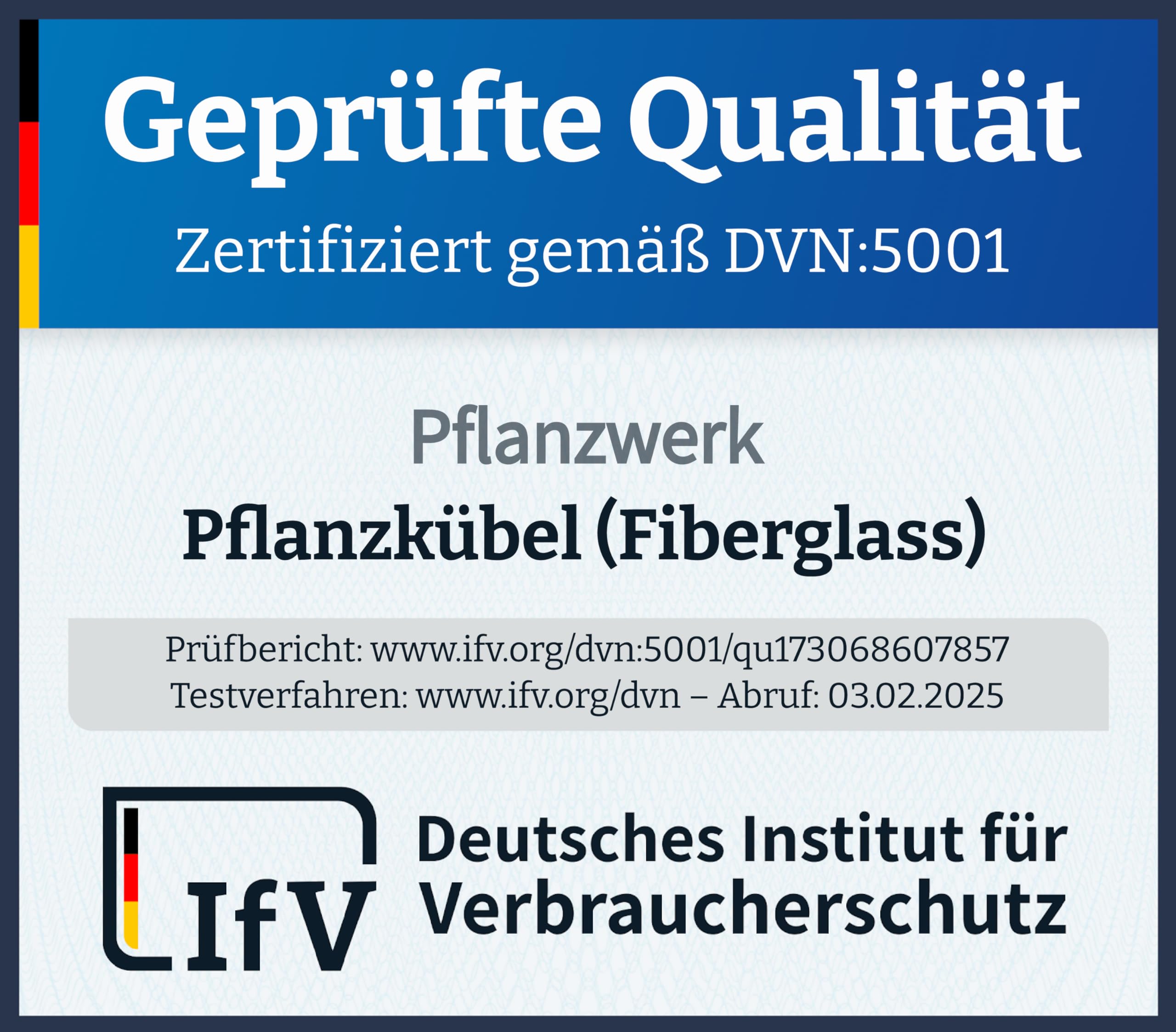 Pflanzwerk® Pflanzkübel Cube Anthrazit 30x34x34cm *Frostbeständig* *UV-Schutz* *Qualitätsware* 8