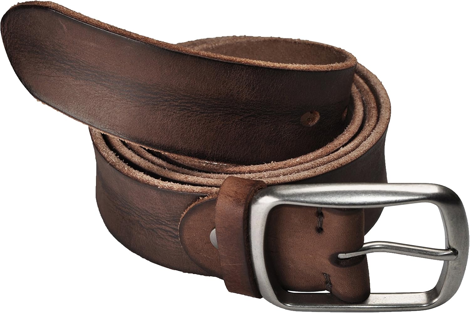 Mens Leather Belts for Jeans Vintage Western Style Wide 1.5" Amazon.co